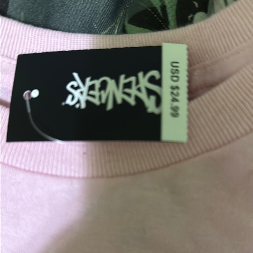 Pink Kids Shirt with Bear Print